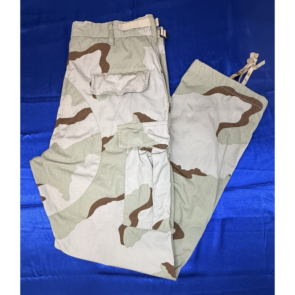 US Army Desert Camo Pants Men's Medium Long DCU Military Cargo Combat 3 Color